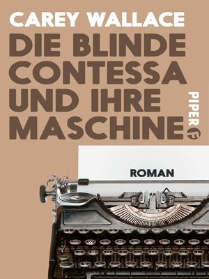 cover image of Die blinde Contessa und ihre Maschine